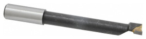 Carbide Tipped Boring Bar, Grade C-6, 5/8" Shank, 11/16" Bore Dia, 5-1/4" OAL - 43-785-5