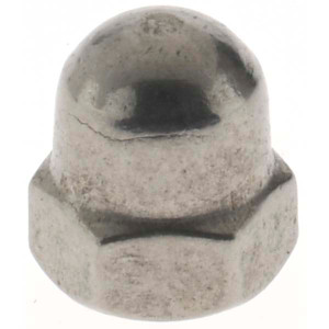 Value Collection Acorn Nuts, Nut Type: Standard Acorn Nut, Material: Stainless Steel, Thread Size: M4x0.70, Thread Direction: Right Hand, Material Grade: A2, Thread Standard: Metric A210006 - 70971338