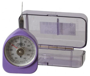 CORREX Tension/Compression Gage with Flat Feeler Tip, Range: 2 - 15 grams, 0333.0015 FM - 31-003-7 CORREX Tension/Compression Gage with Flat Feeler Tip, Range: 2 - 15 grams, 0333.0015 FM - 31-003-7