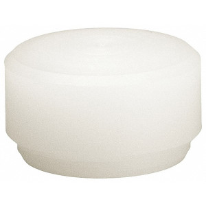 Halder Replacement Nylon Insert Dead Blow Hammer Tip (Press-Fit) 3508.020, 25/32 Face Dia. - 98-540-8
