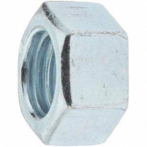 Value Collection M10x1.25 Metric Fine Steel Right Hand Hex Nut 14mm Across Flats, 8mm High, Zinc-Plated Finish MP4549 - 66460064