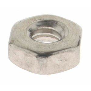 Value Collection M2x0.40 Metric Coarse Stainless Steel Right Hand Hex Nut 4mm Across Flats, 1.6mm High, Uncoated A410315 - 70967427