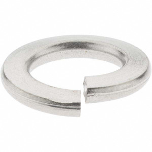 Value Collection M10 Screw 18-8 Austenitic Grade A2 Stainless Steel Metric Split Lock Washer 10.2 to 10.7mm ID x 18.1mm Max OD, 2.2mm Thick 47205 - 70991542