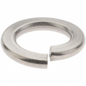 Value Collection M16 Screw 18-8 Austenitic Grade A2 Stainless Steel Metric Split Lock Washer 16.2 to 17mm ID x 27.4mm Max OD, 3.5mm Thick 47208 - 70991534