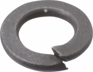 Value Collection M2.6 Screw 2.6mm ID Spring Steel Metric Split Lock Washer Uncoated, 2.6 to 2.9mm ID x 5.1mm Max OD, 0.6mm Thick 744026PS - 67496802