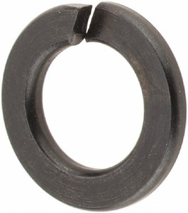 Value Collection M4 Screw 4.1mm ID Steel Metric Split Lock Washer Uncoated, 4.1 to 4.4mm ID x 7.6mm Max OD, 0.9mm Thick LW7S00400-100BX - 67496927