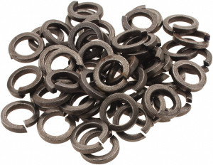 Value Collection M6 Screw Grade 2 Steel Metric High Collar Split Lock Washer Uncoated, 6.1 to 6.5mm ID x 9.9mm Max OD, 1.6mm Thick 47413 - 61864542