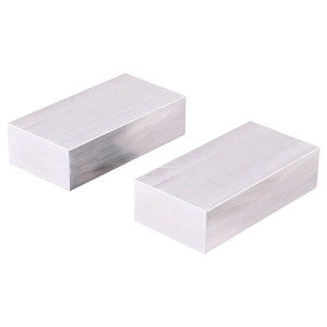 Gin Tech Precision Aluminum Soft Jaws For 5-Axis Self-Center Vise With 4.92" Jaw Width - 3900-2247