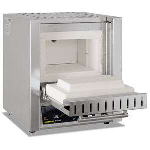 Nabertherm Muffle Furnace, Max Temperature 1100 °C, with Flap Door, 9 L Volume, L 9/11/C550, 208V - L-095K1BO