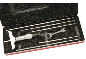 Starrett 449AZ-6R Micrometer Depth Gage with Non-Rotating Blade 0-6" - 449A-6R