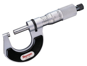 Starrett Outside Micrometer, 0-1" Range, 0.0001" Grad - T231XRL