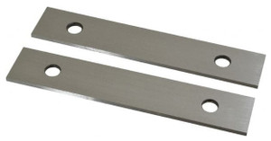 SPI Precision Steel Parallels, Matched Pair, 1/8" Thick x 6" Long, 1-1/8" Height - 98-456-7