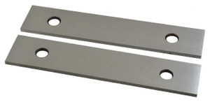 SPI Precision Steel Parallels, Matched Pair, 1/8" Thick x 6" Long, 1-1/4" Height - 98-457-5