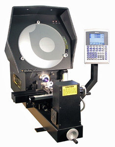 Suburban Master-View 14" Optical Comparator with 10X Lens, Mitutoyo QM-Data 2000, X&Y Axis Scales - MV-1400-M