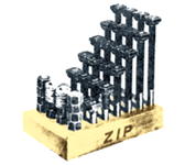 Teco "T" Slot Bolt, Nut & Washer Sets