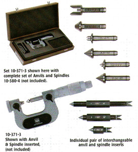 TESA Threadmaster, Interchangeable with Anvil and Spindle Sets - 10-374-7