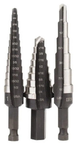 IRWIN Unibit HSS Step Drill Set 10502ZR-HS - 54-320-7