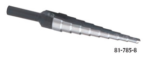 Unibit Metric Self-Starting Step Drill - 81-785-8