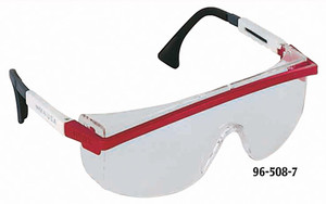 UVEX Astrospec 3000 Safety Eyewear, Black Frame, Gray Lens - 96-514-5