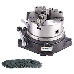 Vertex CC-8 Indexing Spacer With 8" 3-Jaw Universal Chuck - 10-800-8
