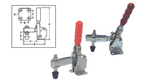 VERTICAL TOGGLE CLAMPS