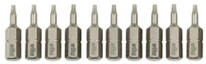 Wiha Torx® Insert Bit 10 Pack, T5 x 25mm (Pack of 10) - 71505-3 Wiha Torx® Insert Bit 10 Pack, T5 x 25mm (Pack of 10) - 71505-3