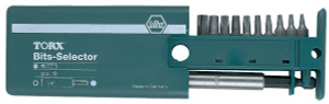 Wiha Security Torx Bit Selector Set with Magnetic 1/4" Bit Holder - 79247