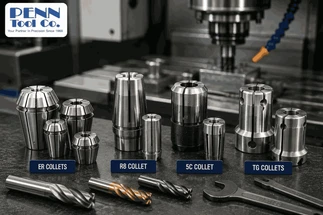 Which Collet Should You Use? ER, R8, 5C & TG Collet Guide
