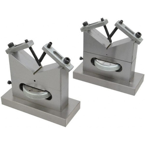 SPI High Precision Adjustable V-Blocks, 2 Piece Set - 91-300-4 SPI High Precision Adjustable V-Blocks, 2 Piece Set - 91-300-4