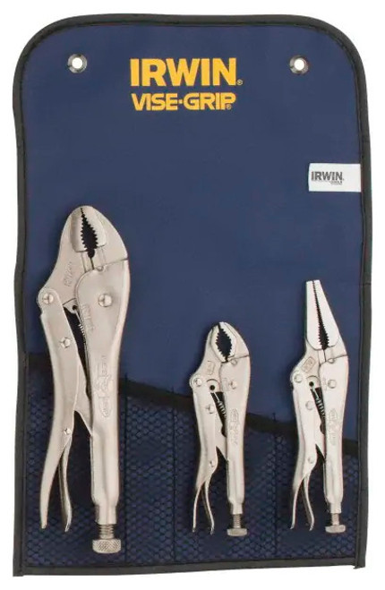 Vise Grip 3-Piece Locking Pliers Set