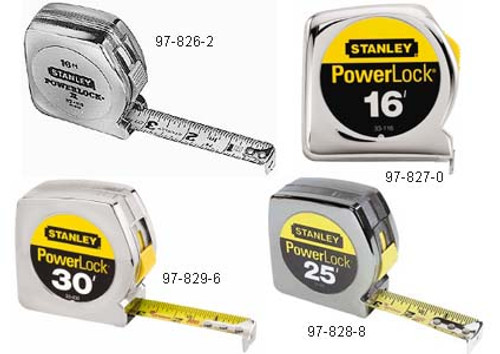 Stanley Professional Power Lock Tape Rule - 97-828-8