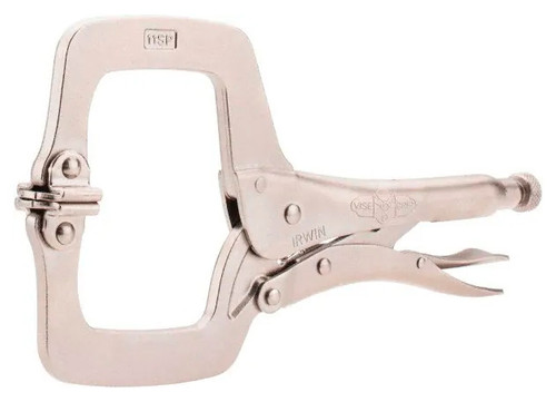 IRWIN VISE-GRIP Locking C-Clamp w/ Swivel Pads 11SP, 11
