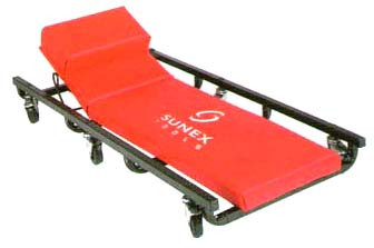 SUNEX 6 Caster Creeper with Adjustable Head Rest - 8505| Penn Tool