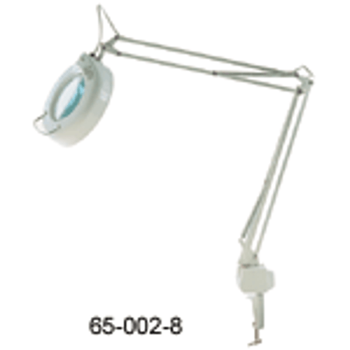 Fluorescent Lamp with Magnifier, Black - 65-003-6 Fluorescent Lamp with Magnifier, Black - 65-003-6