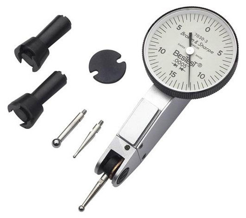 Brown & Sharpe BesTest Dial Test Indicator Set 599-7030-6, 0.030 Brown & Sharpe BesTest Dial Test Indicator Set 599-7030-6, 0.030