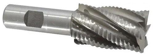 Interstate Coarse Tooth M-42 Cobalt Centercutting Roughing End Mill, 1-1/4 Interstate Coarse Tooth M-42 Cobalt Centercutting Roughing End Mill, 1-1/4