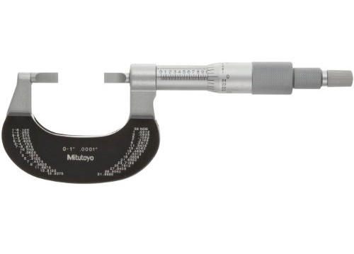 Mitutoyo Blade Micrometer, 0-1