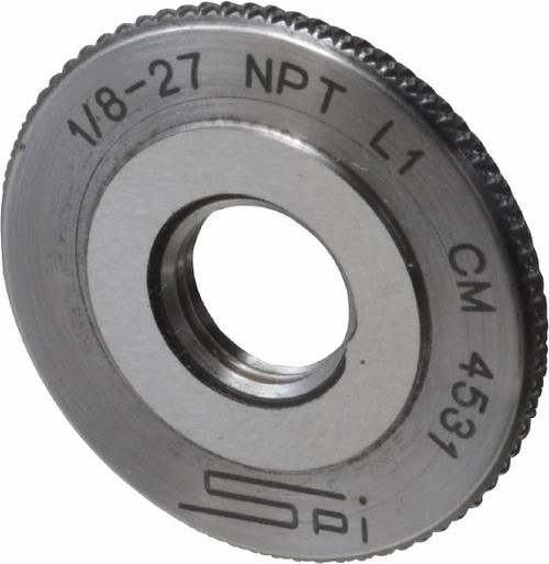 Taper Pipe Thread Ring Gage (NPT) 1/8 - 27 - 34-445-7