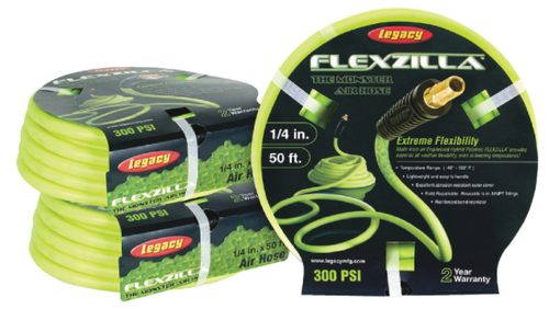 Legacy Flexzilla® Air Hose Assembly, 1/4 Legacy Flexzilla® Air Hose Assembly, 1/4