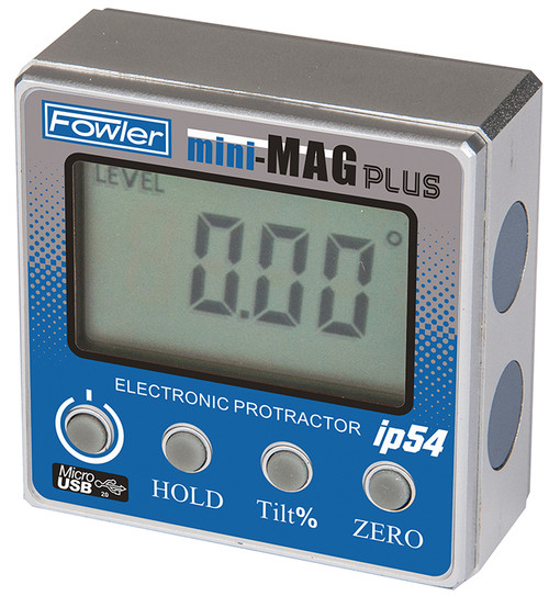 Fowler Mini-Mag Plus, Provides Instant 360° Digital Inclination Display of Any Angle - 54-422-500