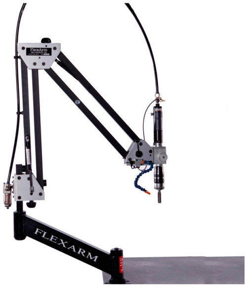 FlexArm Pneumatic Tapping Arm Series RNR-20 w/ Multi-Position Head, 14-72 FlexArm Pneumatic Tapping Arm Series RNR-20 w/ Multi-Position Head, 14-72