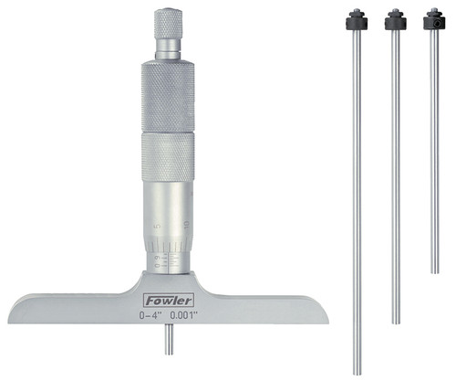 Fowler Depth Micrometer, 0-6