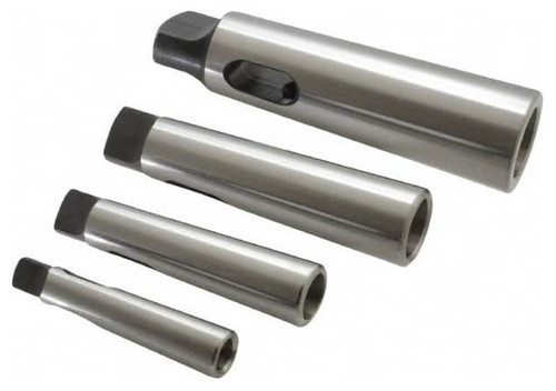 Interstate Morse Taper Sleeves Set, Hardened & Ground Throughout, 4 Piece Set - 66-699-0