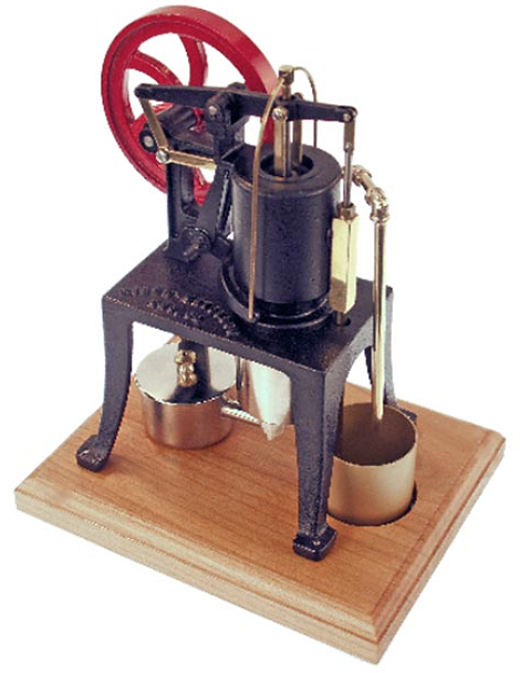 PM Research Solar Engine #12, 1895 Rider-Ericsson Hot Air Pumping