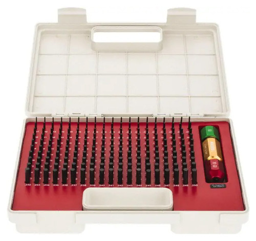SPI Class ZZ Pin Gage Set, Inch, Black Oxide Coated Steel, Minus