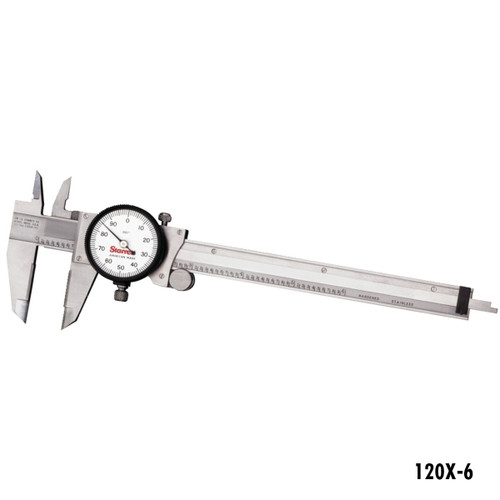 Starrett Dial Caliper, 0-6 Starrett Dial Caliper, 0-6