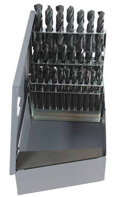 Rushmore USA 26 Piece HSS Screw Machine Stub Length Drill Set, A to Z - RM26B Rushmore USA 26 Piece HSS Screw Machine Stub Length Drill Set, A to Z - RM26B