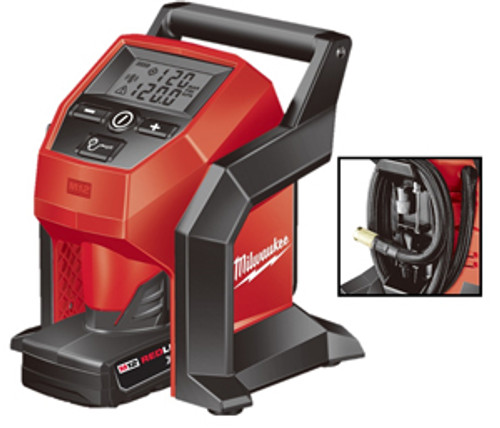 Milwaukee® M18™ Cordless Tire Inflator Kit