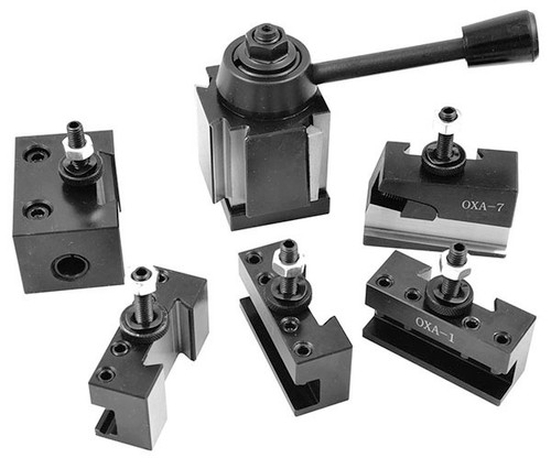 Precise 6 Piece Mini Quick Change Tool Post & Holder Set - 3900-5102