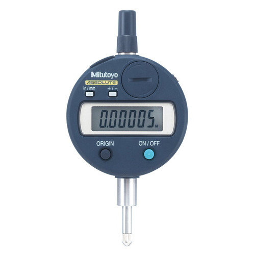 Mitutoyo ABSOLUTE Digimatic Indicator ID-S Series 543 ID-S1012X, Lug Back, 0-12.7mm Range, 0.01mm Resolution, 0.02mm Accuracy, 5/16 Mitutoyo ABSOLUTE Digimatic Indicator ID-S Series 543 ID-S1012X, Lug Back, 0-12.7mm Range, 0.01mm Resolution, 0.02mm Accuracy, 5/16